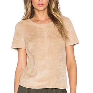 Suede Top